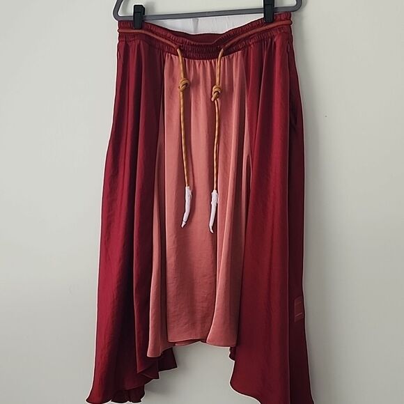 Lululemon Red Limited Edition Roksanda Ilinčić Colaboration Maxi Skirt XL - Picture 5 of 12